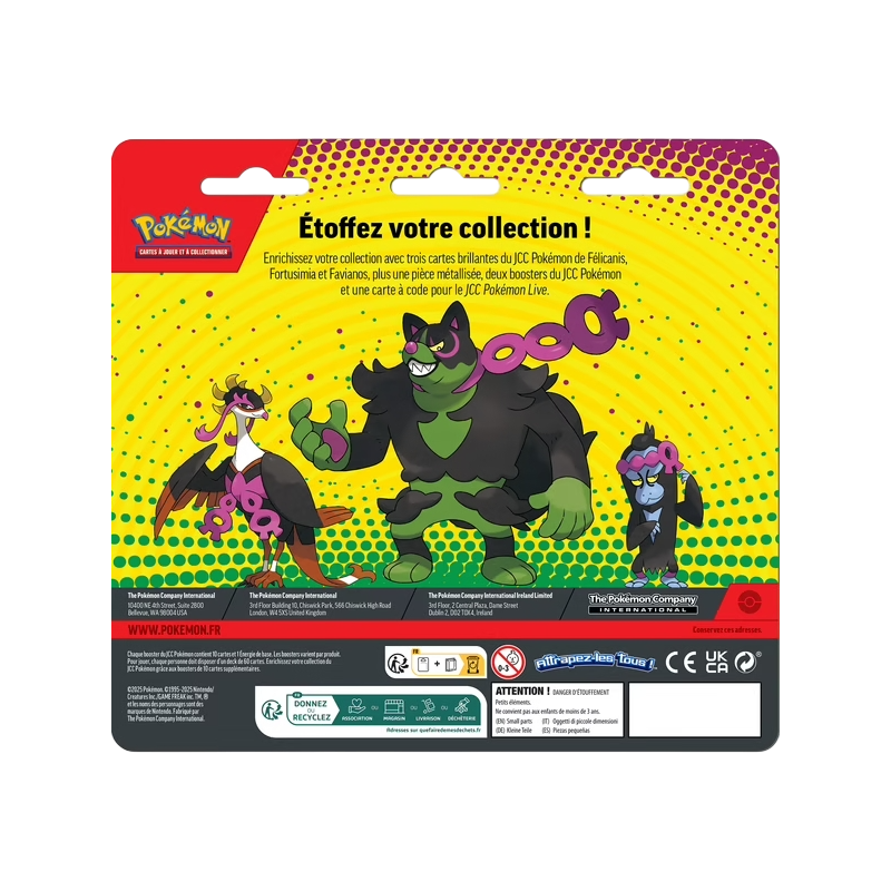 Pokémon - Duo Pack de Mars 2025 : Fortusimia, Félicanis et Favianos