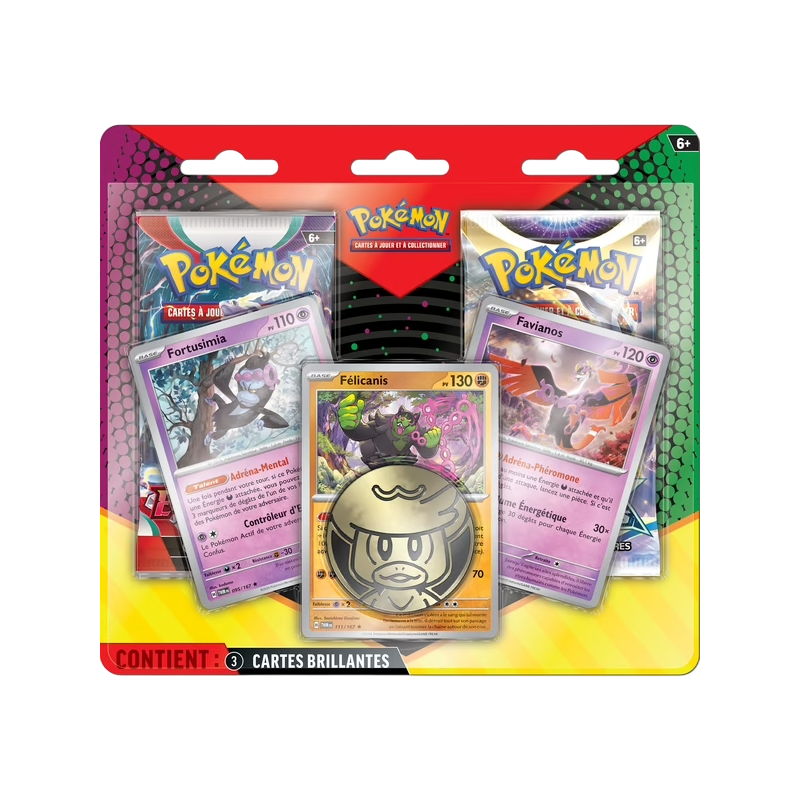 Pokémon - Duo Pack Mars 2025 : Fortusimia, Félicanis et Favianos