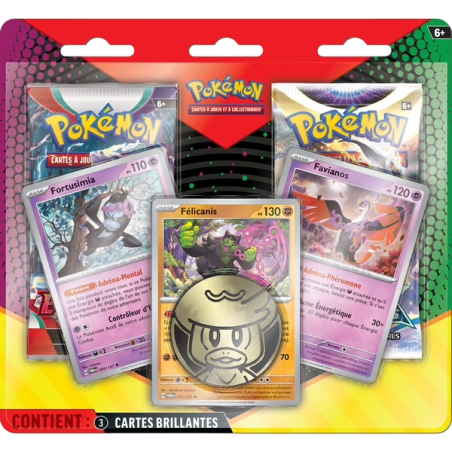 Pokémon - Duo Pack Mars 2025 : Fortusimia, Félicanis et Favianos