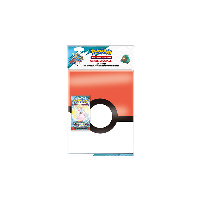 Pokémon - Pack Portfolio + Booster EV09 - Aventures Ensemble