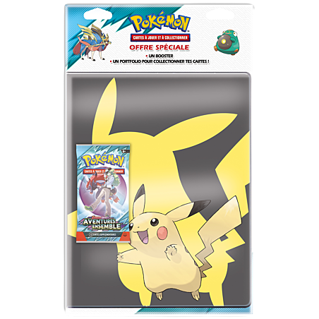 Pokémon - Pack Portfolio + Booster EV09 - Aventures Ensemble
