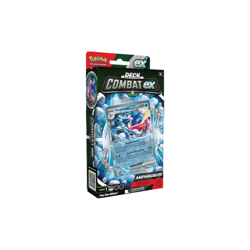 Pokémon - Deck Combat-Ex - Amphinobi / Démolosse / Forgelina / Victini