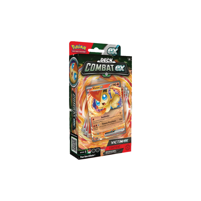 Pokémon - Deck Combat-Ex - Amphinobi / Démolosse / Forgelina / Victini