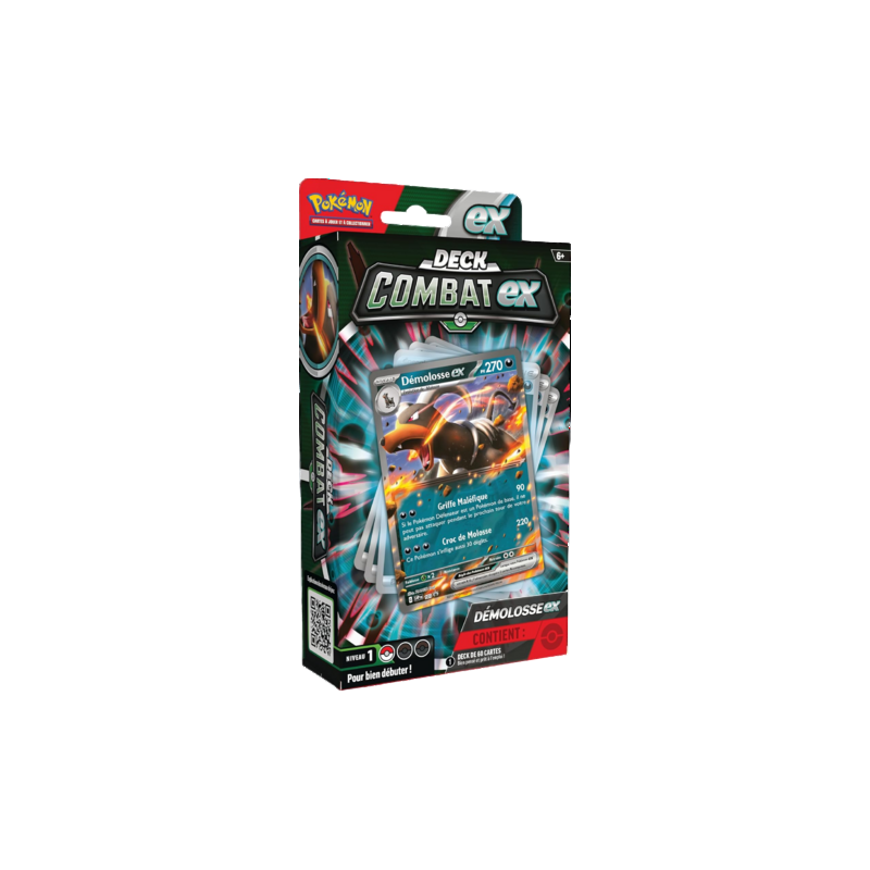 Pokémon - Deck Combat-Ex - Amphinobi / Démolosse / Forgelina / Victini