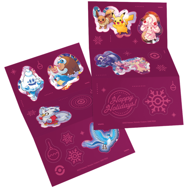 Pokémon - Calendrier des fêtes 2025 (de l'avent)