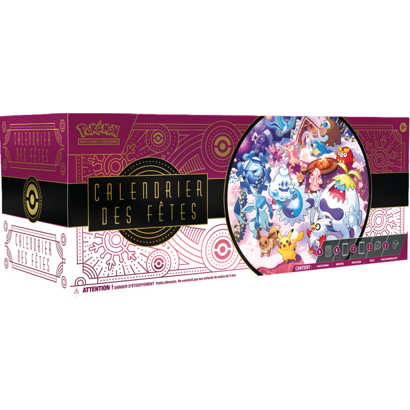 Pokémon - Calendrier des fêtes 2025 (de l'avent)