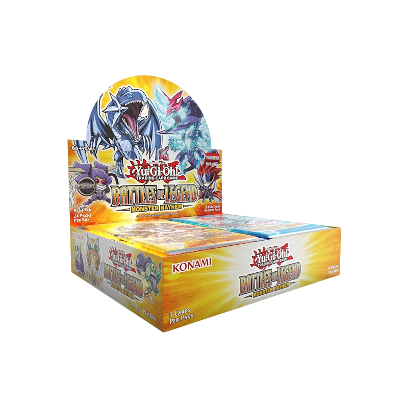 Yu-Gi-Oh! - Display de 24 boosters - Batailles de Légende : Le Tumulte des Monstres