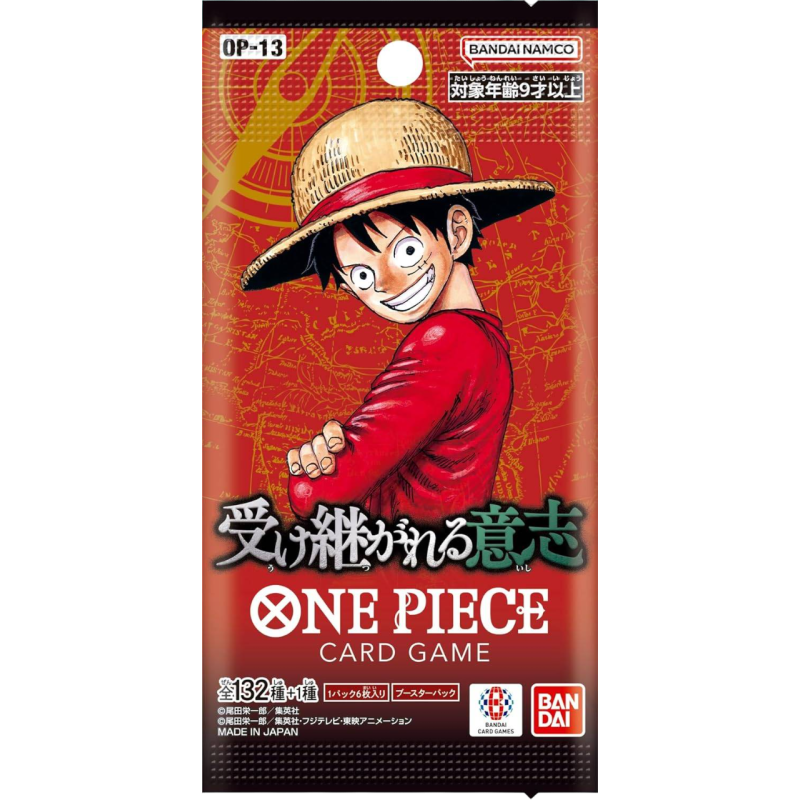 One Piece - Display de 24 boosters - OP13 - Carrying on his Will - JP
