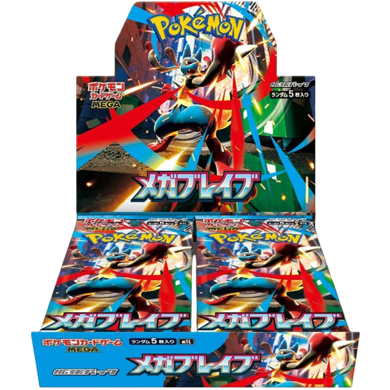Pokémon - Display de 30 boosters - M1L - Mega Brave