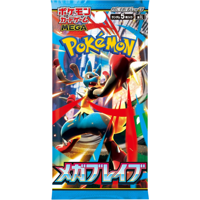Pokémon - Display de 30 boosters - M1L - Mega Brave