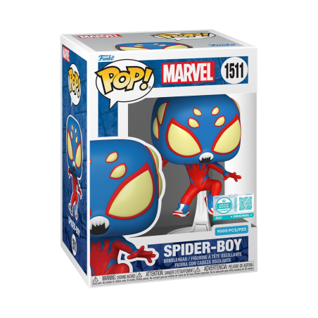 Funko Pop! - Spider-Man - n°1511 - Ed Limitée Supreme Marvel - Spider-Boy Crocs