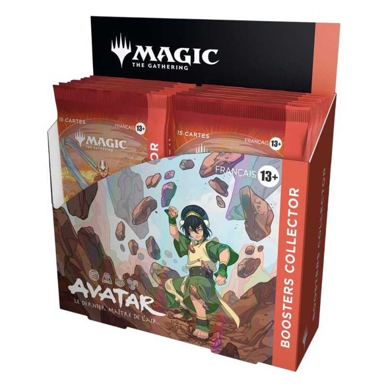 Magic: The Gathering - Display de 12 Boosters Collector - Avatar Le Dernier Maitre De L'air