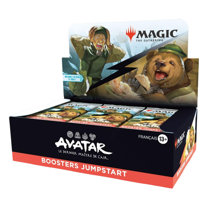 Magic: The Gathering - Display de 24 Boosters Jumpstart - Avatar Le Dernier Maitre De L'air