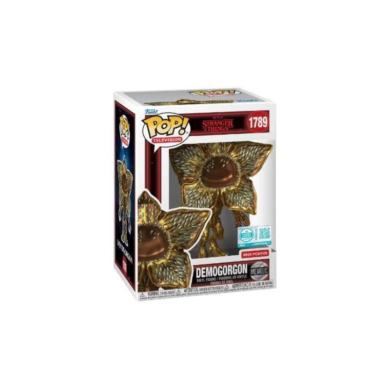 Funko Pop! - Stranger Things - n°1789 - Ed Limitée - Demogorgon (Gold)