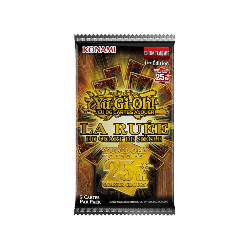 Yu-Gi-Oh! - Display de 24 boosters - La Ruée du Quart de Siècle