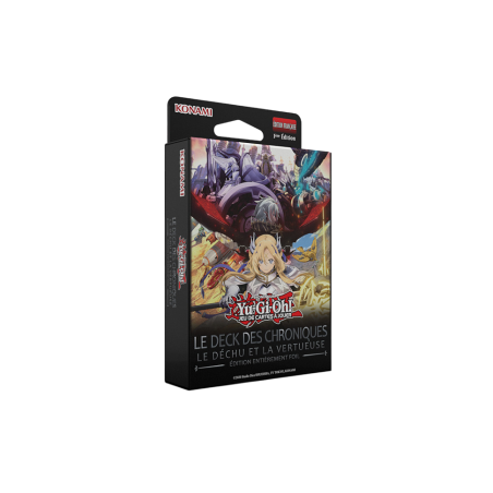 Yu-Gi-Oh! - Deck de Structure - LE DECK DES CHRONIQUES : Le Déchu et la Vertueuse - Édition All-Foil