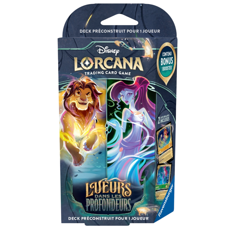 Disney - Lorcana - Deck de Démarrage - Chapitre 10 - Lueurs dans les Profondeurs
