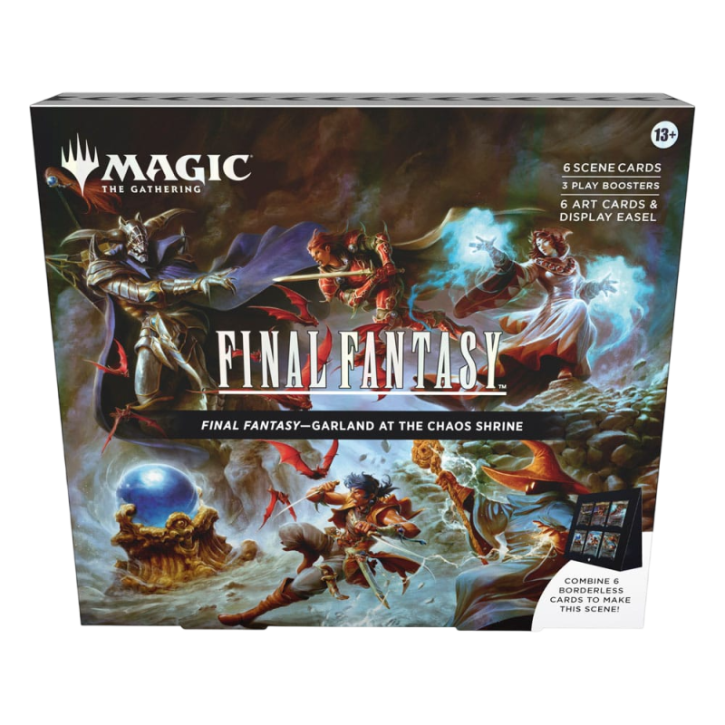 Magic: The Gathering - Final Fantasy Scene Box - Garland at the Chaos Shrine