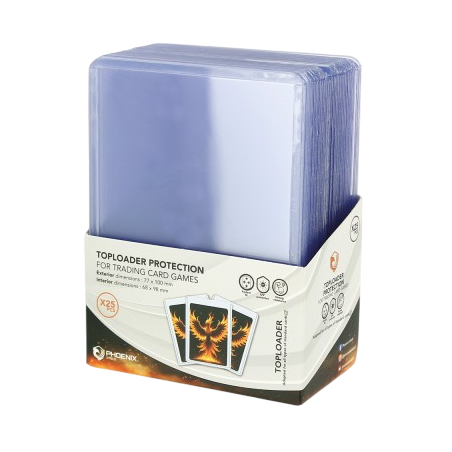 Phoenix Shield - Toploaders - Clear Regular x25