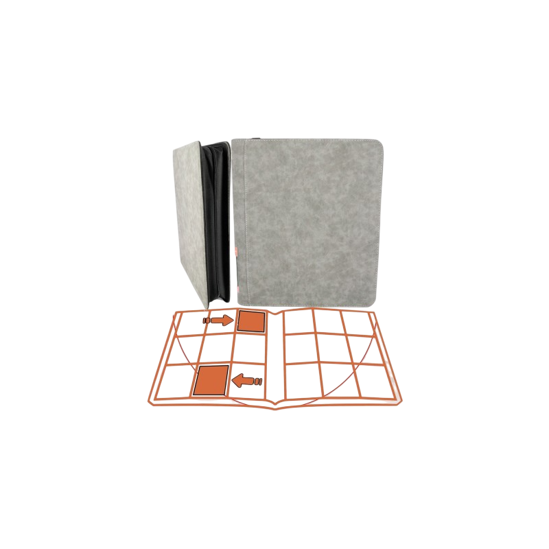 Phoenix Shield - Classeurs Toploaders - Album DELUXE ZIP - 360 cartes