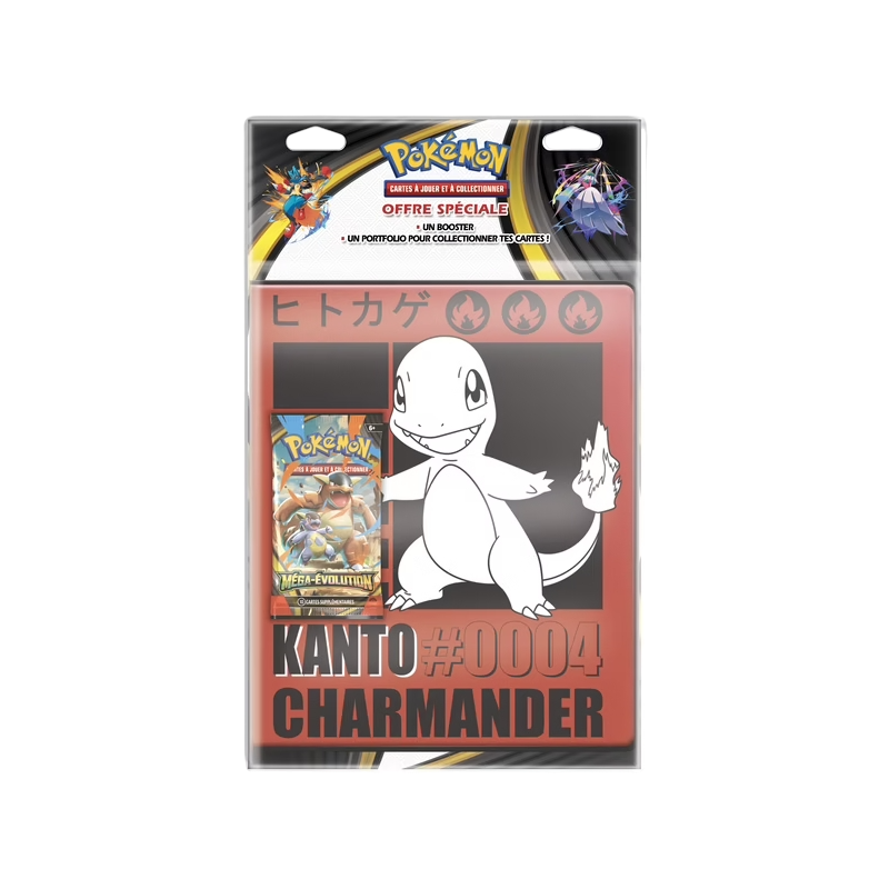 Pokémon - Pack Portfolio + Booster ME01 - Méga-Évolution