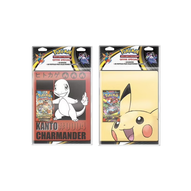 Pokémon - Pack Portfolio + Booster ME01 - Méga-Évolution