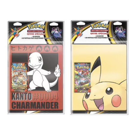 Pokémon - Pack Portfolio + Booster ME01 - Méga-Évolution