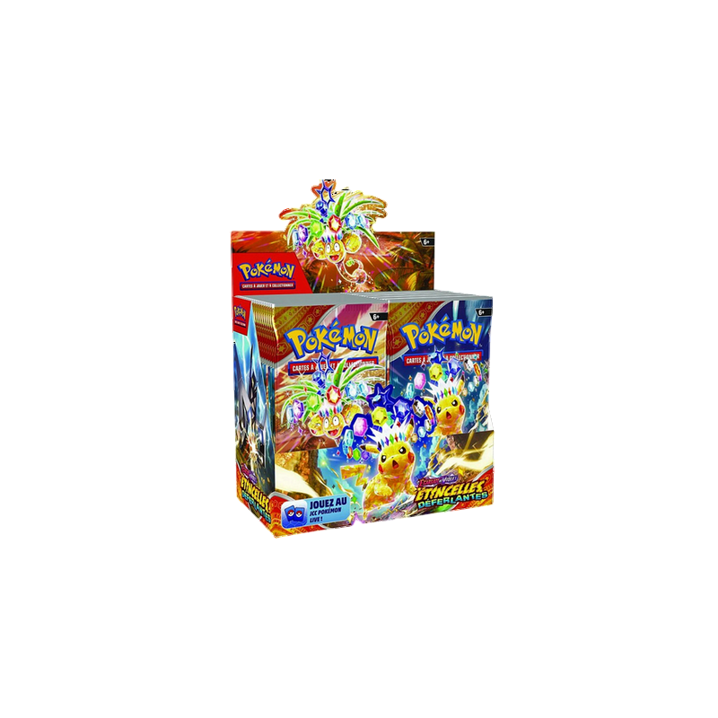 Pokémon - Display de 36 boosters - EV08 - Étincelles Déferlantes