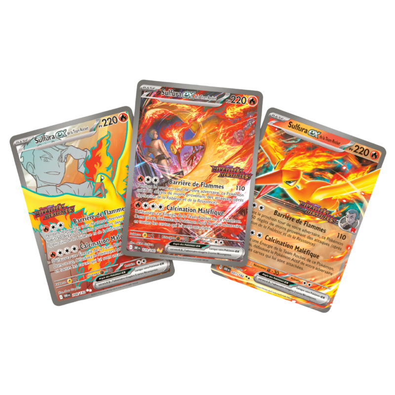 Pokémon - Coffret Collection Ultra Premium - UPC - Sulfura-ex Team Rocket