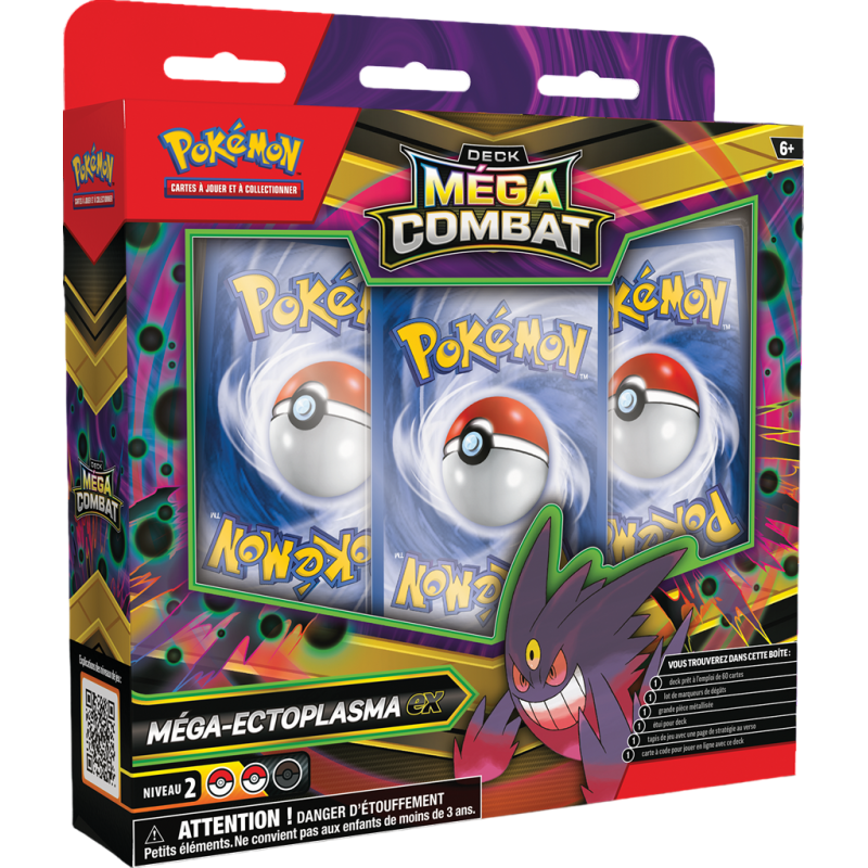 Pokémon - Deck du Dresseur - Méga-Ectoplasma ex / Méga-Diancie ex