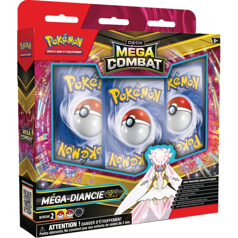 Pokémon - Deck du Dresseur - Méga-Ectoplasma ex / Méga-Diancie ex