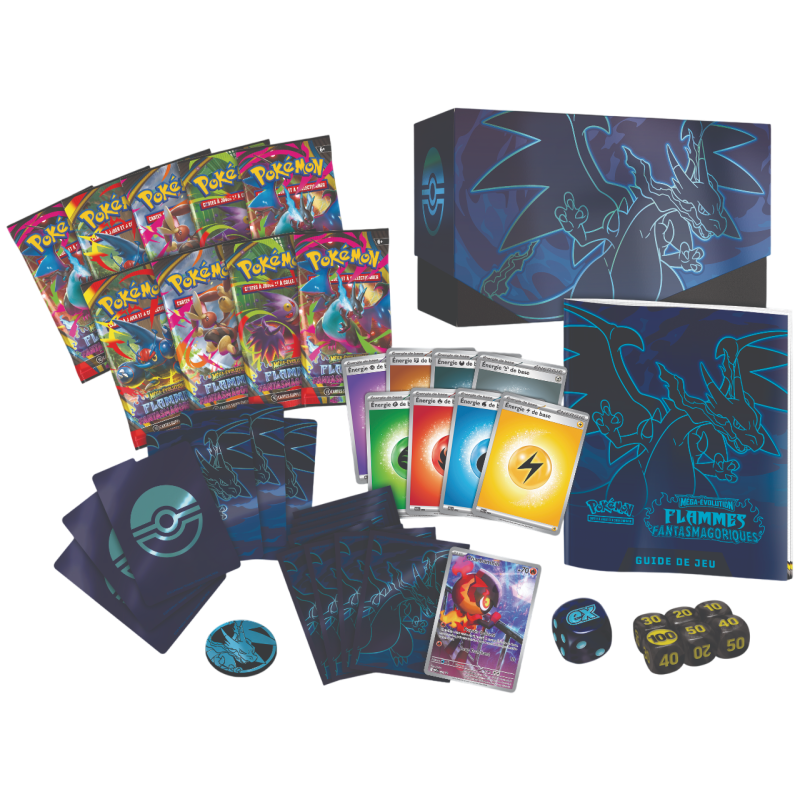 Pokémon - Coffret Dresseur d'Élite - ETB ME02 - Flammes Fantasmagoriques