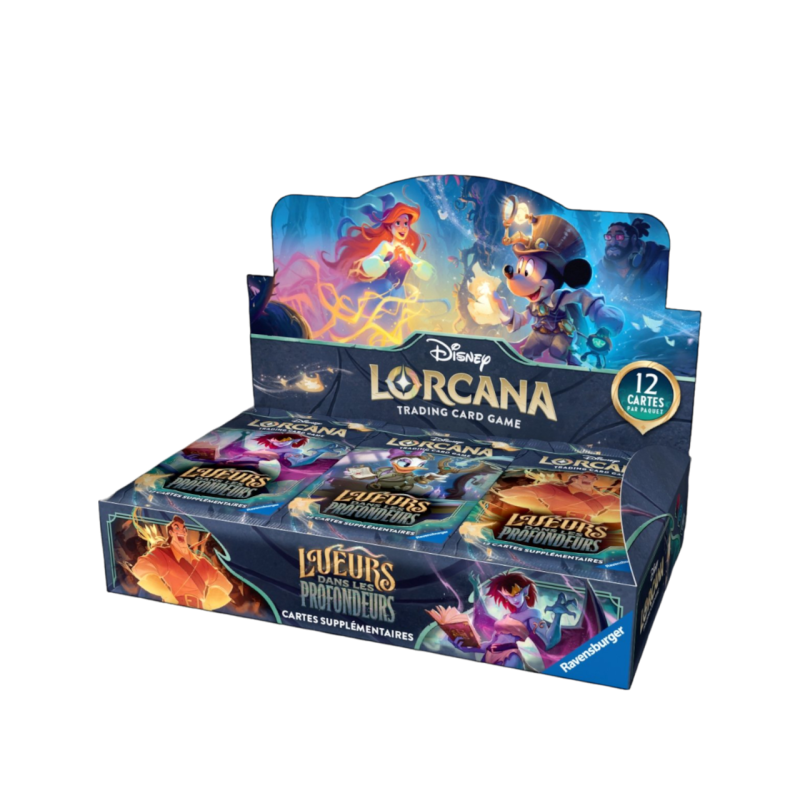 Disney - Lorcana - Display de 24 Boosters - Chapitre 10 - Lueurs dans les Profondeurs