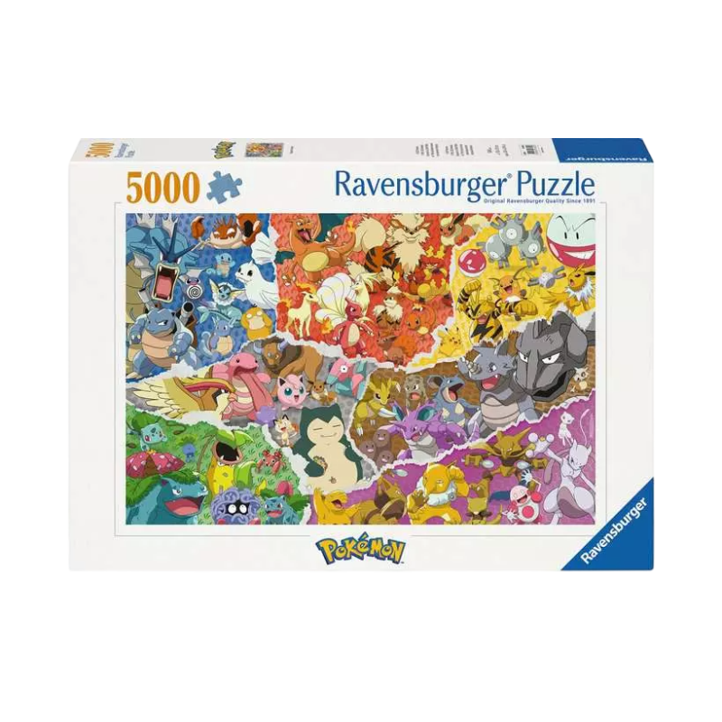 Ravensburger - Pokémon - Puzzle - 5000 pièces - Allstars
