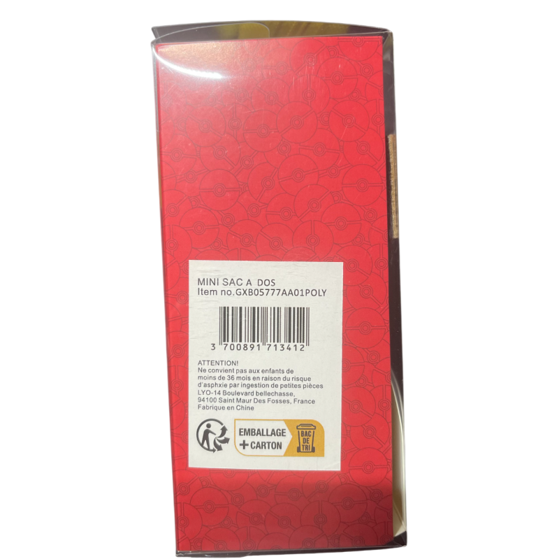 Pokémon - Mini Sac à Dos Porte-Monnaie / Range-Cartes - Pikachu