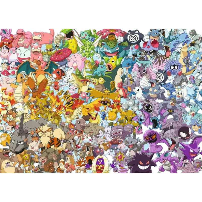 Ravensburger - Pokémon - Puzzle - 1000 Pieces - Pokémon Challenger
