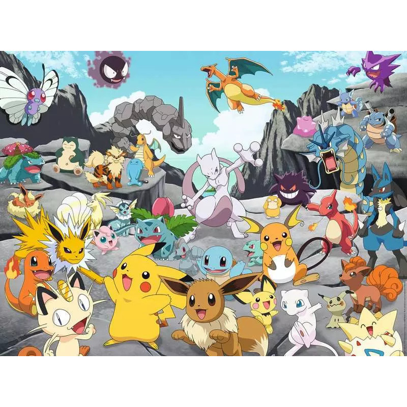 Ravensburger - Pokémon - Puzzle - 1500 Pieces - Pokémon Classiques