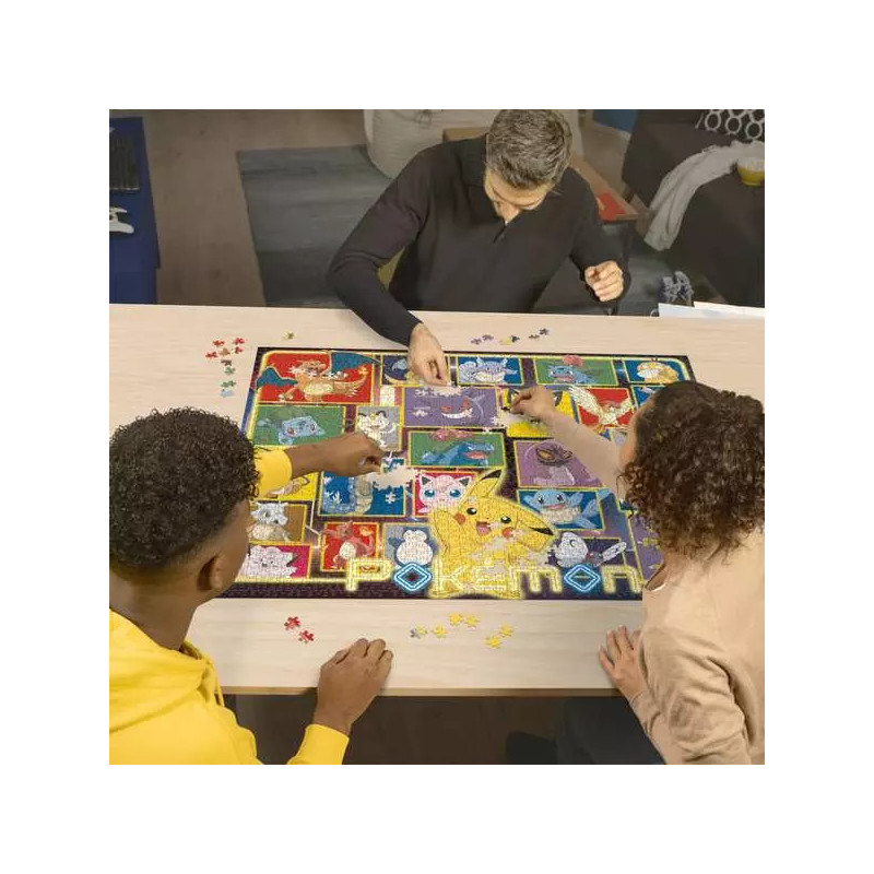 Ravensburger - Pokémon - Puzzle - 2000 Pieces - Pokémon Lumineux