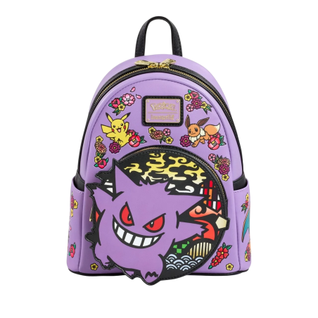 LoungeFly - Pokémon - Mini Sac à Dos Embroidered Wagara