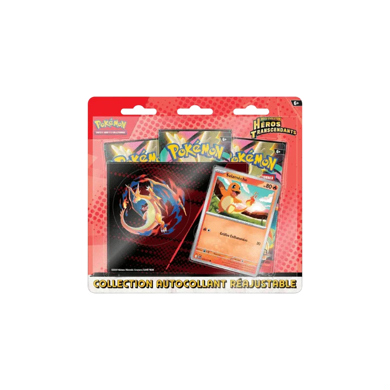 Pokémon - Tripack ME02.5 - Héros Transcendants - Salamèche / Fantominus