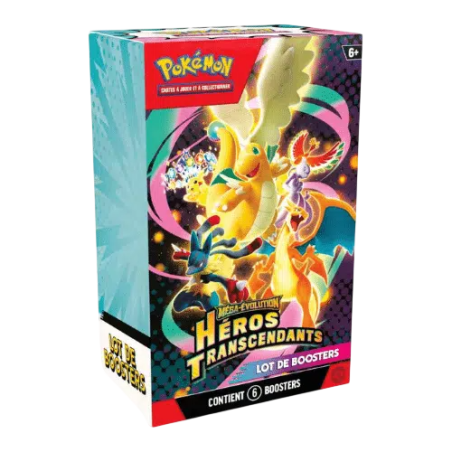 Pokémon - Bundle de 6 boosters - ME02.5 - Héros Transcendants