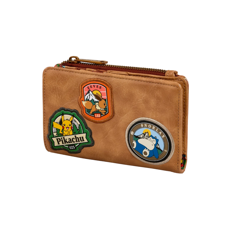 LoungeFly - Pokémon - Portefeuille Camper Patch