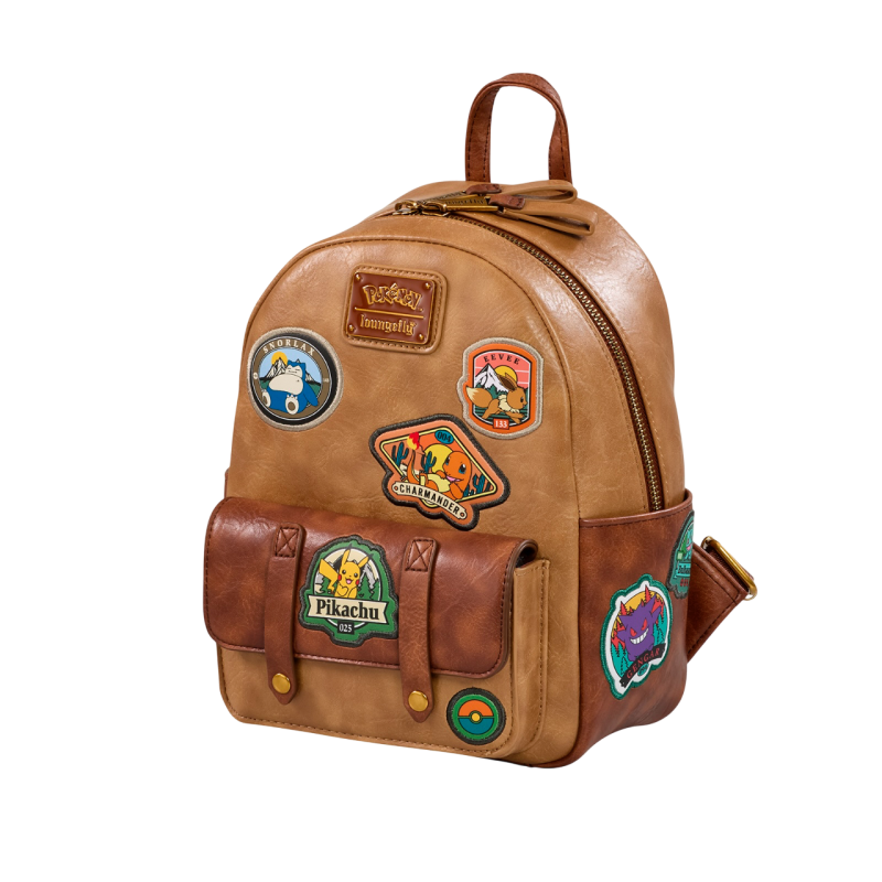 LoungeFly - Pokémon - Mini Sac à Dos Camper Patch