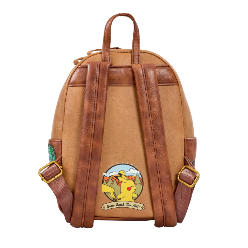 LoungeFly - Pokémon - Mini Sac à Dos Camper Patch